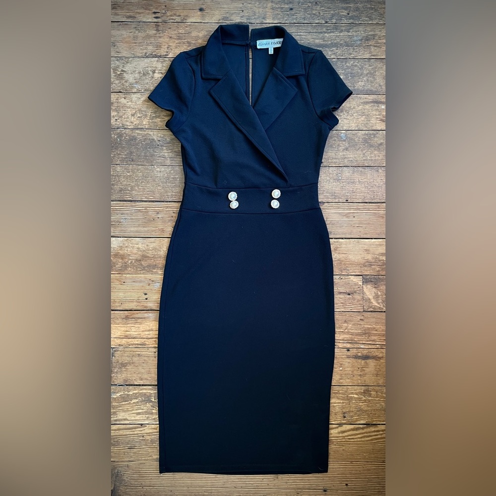 Almost Famous Office Black Dress